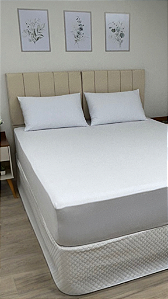 Conjunto de Lençol e fronhas Branco - Casal