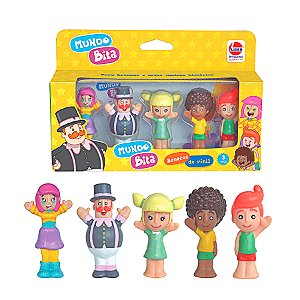 Brinquedo Mundo Bita Dedoches Cria Faz De Conta