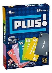 Jogo Plus - Um Jogo Para Somar E Blefar - Grow