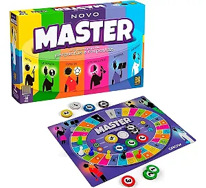 Jogo De Mesa  Novo Master