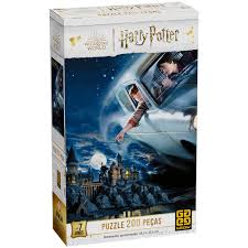 Puzzle Harry Potter no Carro Voador - 200 peças