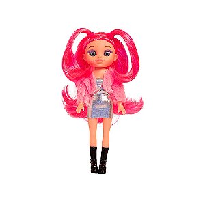 Boneca Violet Pink e seus acessórios