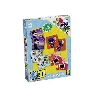 Jogo da Memória Teen Titans GO! Jovens Titans