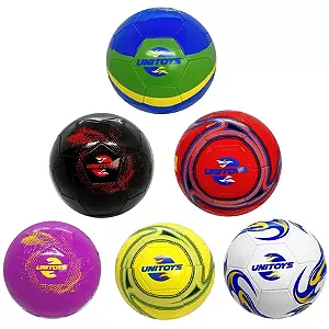 Bola De Futebol Nº 5 Unitoys Cores