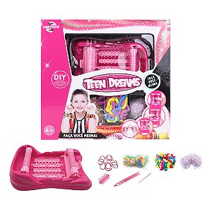 Brinquedo Maquina de Pulseiras Teen Dreams Meninas - Crie e Divirta-se!