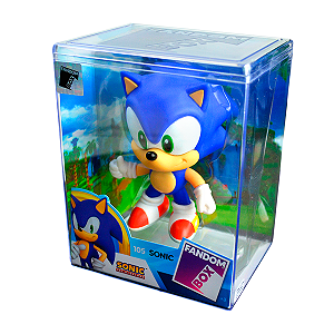 Boneco Sonic Fandom Box Turma Do Sonic Original