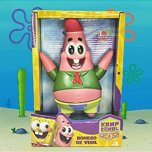 Boneco Vinil Patrick Do Bob Esponja Calça Articulado