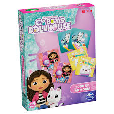 Jogo da Memória Gabby's Dollhouse