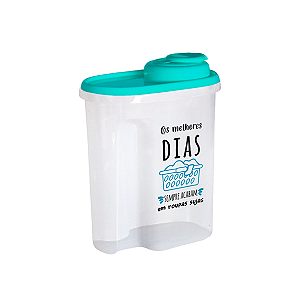 Porta Sabão em Pó 2L  Dispenser de Sabão em Pó