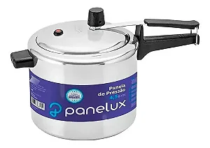 Panela De Pressão 4,5 Litros Alumínio Polido Panelux