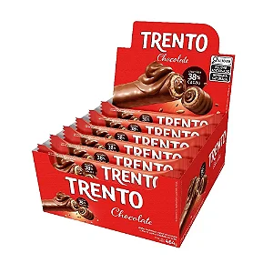 Chocolate Trento Wafer 29g - Caixa com 16