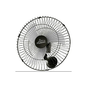 Ventilador Parede 60Cm Preto 170W Bivolt