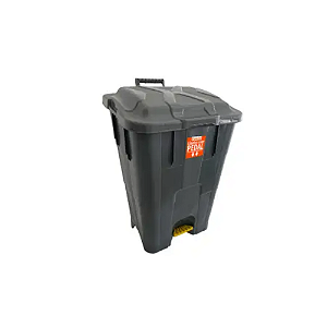 Lixeira 30,0L Plástico C/Pedal Sortido Antares