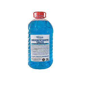 Desinfetante Talco 5L Orion – Elimina Germes e Bactérias com Perfume Prolongado