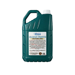 Cloro Forte Orion 5L – Desinfetante Potente com Cloro Ativo para Limpeza Profunda