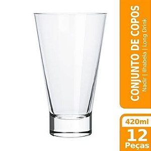 Copo Nadir Long Drink Ilha Bella 420ml
