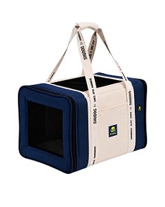 Bolsa de Transporte ShuDog para Cães e Gatos - Marinho Cru