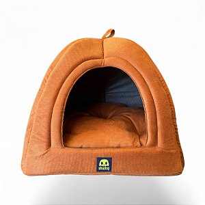 Cabana e Cama ShuDog 2 em 1, para Cães e Gatos