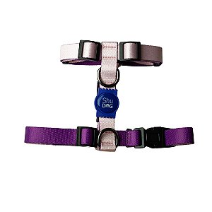 Peitoral H para Cachorros Shudog - Hype Rosa