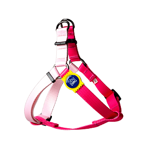 Peitoral Americano para Cachorros  - Hype Rosa Neon