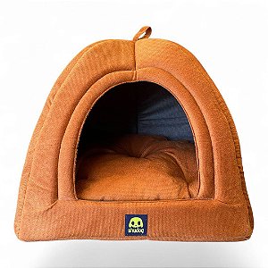 Cabana e Cama para cachorros e gatos Hype 2 em 1