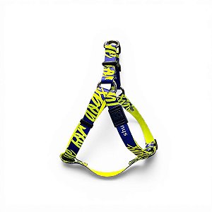 Peitoral Americano para Cachorros - Style Azul