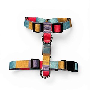 Peitoral H para cachorros Shudog - City Rosa Neon