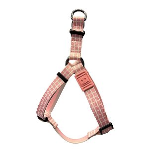 Peitoral Americano para cachorros - Flip Rosa Bebê