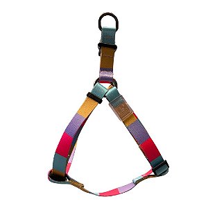 Peitoral Americano para cachorros - City Rosa Neon