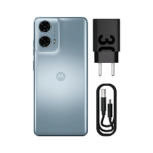 SMARTPHONE MOTOROLA MOTO G24 POWER 128GB Tela 6.6" 4GB RAM 50MP+2MP MACRO+SELFIE 8MP AZUL CELESTE
