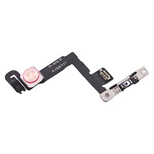 Flex Flat Botão Power E Flash iPhone 11