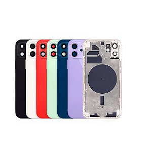 Carcaça iPhone 12 Completa + Botões e Adesivos