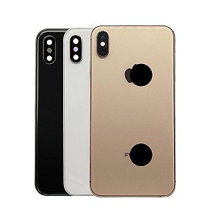 Carcaça iPhone XS Max Completa + Botões e Adesivos