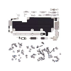 Kit Blindagem Completo iPhone 15 Pro Max + Parafusos