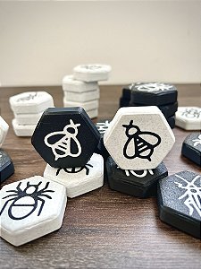 Hive Colony jogo de tabuleiro completo com 4 expansões