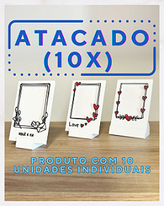 Molduras (Branco) para Fotos Instax Mini ATACADO (dezena)