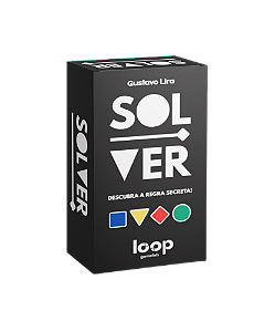 Solver | Jogo de Cartas de Dedução e Lógica | Party Game 2-6 Jogadores | Loop Gamelab