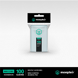 Sleeves MeepleBR - MINI EURO (45x68mm)