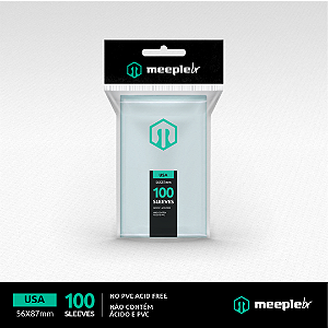 Sleeves MeepleBR - USA (56x87mm)