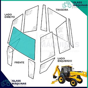 VIDRO PARABRISA FRONTAL JCB 3C 82780382 827/80382