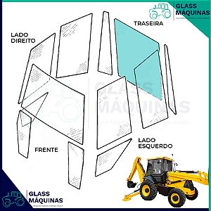 VIDRO VIGIA TRASEIRO JCB 3C 82780378 827/80378