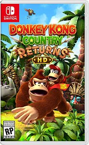 Donkey Kong Country Returns HD Switch Midia Fisica