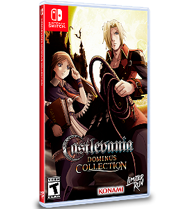 Castlevania Dominus Collection Capa Portrait of Ruin Switch Limited Run Midia Fisica