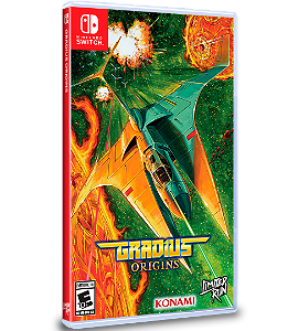 Gradius Origins Capa Gradius 2 Switch Limited Run Midia Fisica