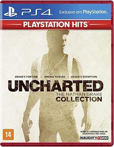 Uncharted The Nathan Drake Collection PS4 BR Midia Fisica
