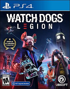 Watch Dogs Legion PS4 Midia Fisica