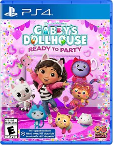 DreamWorks Gabbys Dollhouse Ready to Party PS4 Midia Fisica