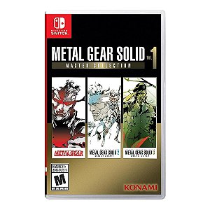 Metal Gear Solid Master Collection Vol 1 Switch Midia Fisica