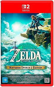 The Legend of Zelda Tears of the Kingdom Switch 2 BR Midia Fisica