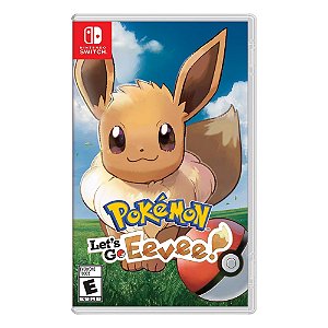Pokemon Lets Go Eevee Switch Midia Fisica